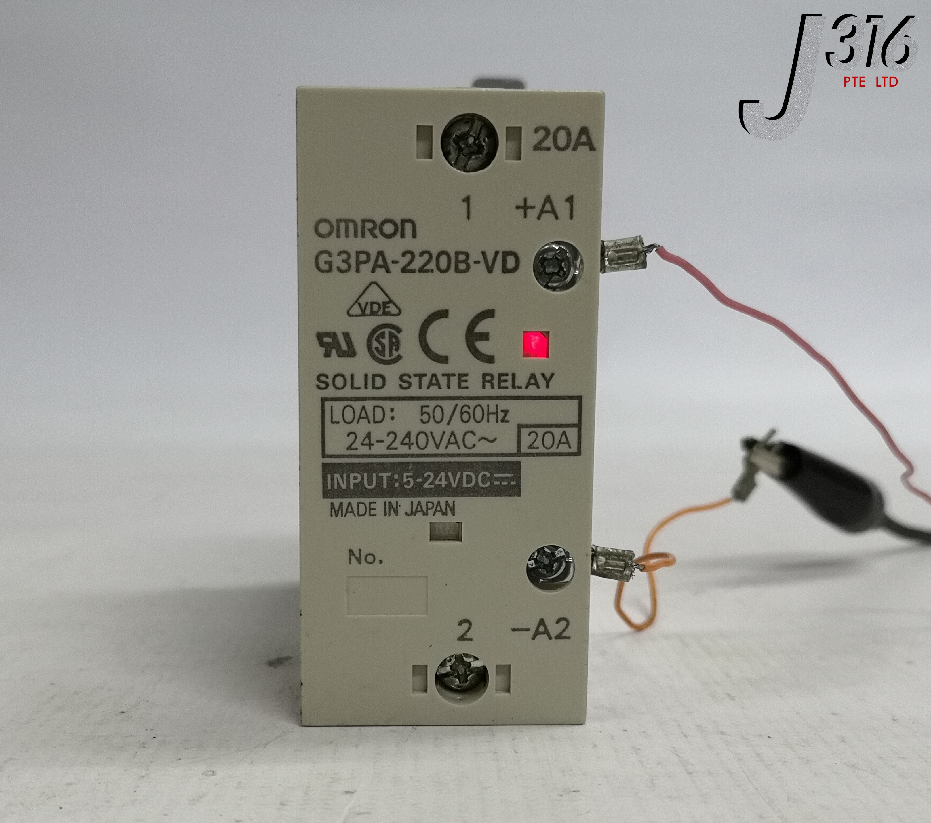 1149 OMRON SOLID STATE RELAY 12Y7E2 G3PA 220B VD J316Gallery